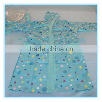 Personalized Light Weight Microfiber Children Bath Robe photo-2