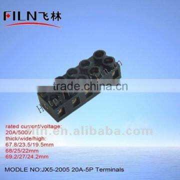 audio terminal block JX5-2005 20A-5P