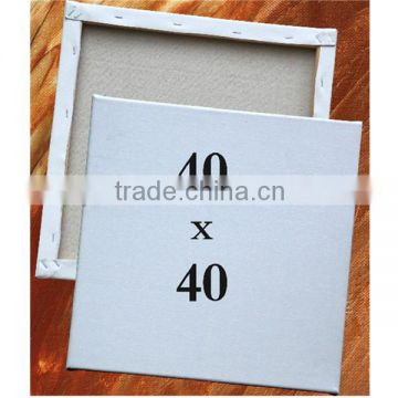 40*40cm high-grade professional blank stretched canvas for oil paint and acrylic paint