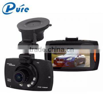 1080P Tachograph with GPS 2.7 inch Double Lens Car Black Box Camera