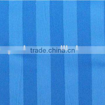 customized blue 100% polyester suede stripe fabric