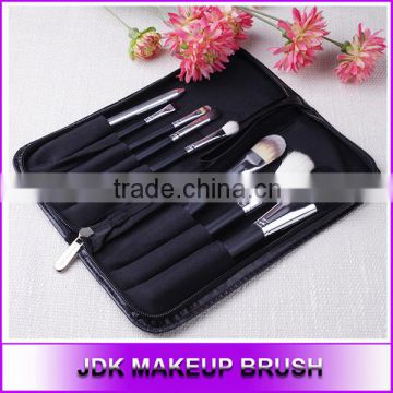 Professional makeup brushes goat hair set of 8 custom logo, Make up brush kit with custom logo makeup brush bag