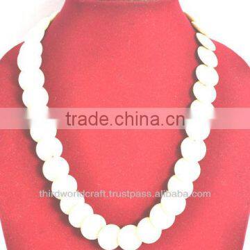 Necklace Made of Buffalo Bone and Horn photo-5