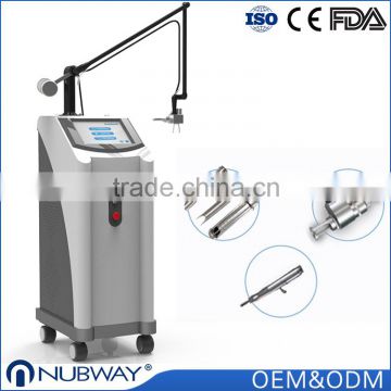 Birth Mark Removal NUBWAY Scar Wrinkles Removal Skin Resurfacing Fractional Co2 Laser Equipment Wrinkle Removal