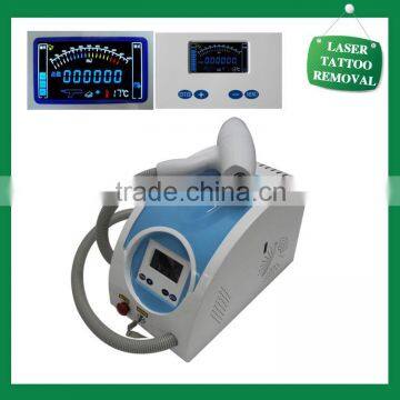 2016 Best Sale Effective Portable Q Switch Nd Yag Tattoo Removal System Laser Hand Piece Tatoo Removal Machine Permanent Tattoo Removal photo-2