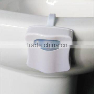 8 color toilet led lights via human sensor