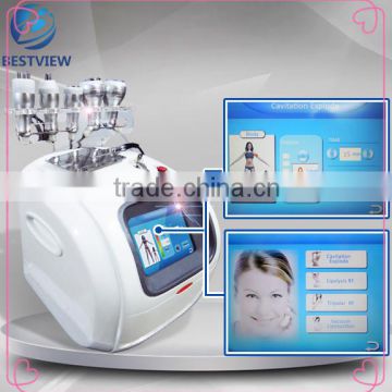 Cellulite Reduction 2016 BESTVIEW Low 5 In 1 Cavitation Machine Level Laser Therapy/ Ultrasound Cavitation Machine