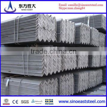 Hot rolled and hot sale steel angle standard sizes