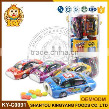 Super Car Colorful Mini Bubble Chewing Gum Candy