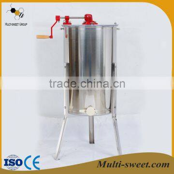 Best selling honey processing machine 3 frames seamless transparent honey extractor