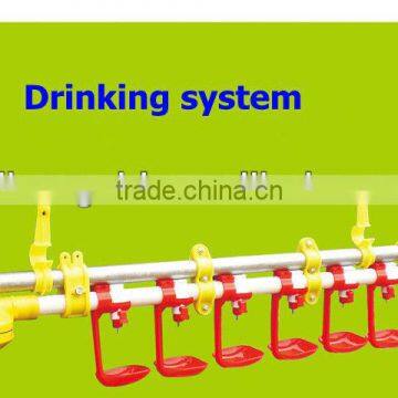 Automatic poultry nipple drinking line for broilers