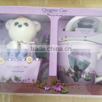 hotsale ceramic coffee cup/mug suit coffee cup gift packing for coffee cup