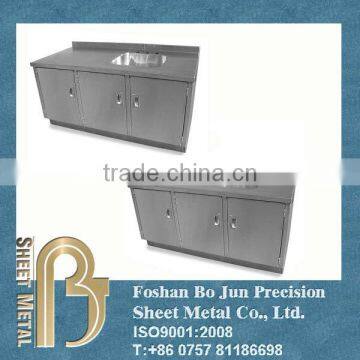 OEM free standing stainless steel kitchen cabinet