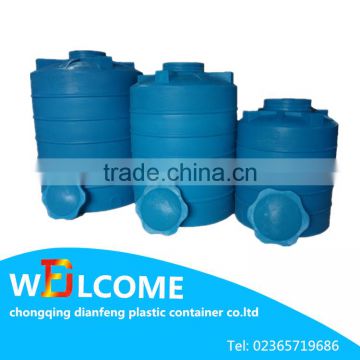 Blue Food Grade PE Plastic Garden Water Tank