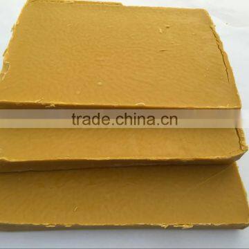 Pure yellow beeswax for cosmetic and medical natural bee wax blocks