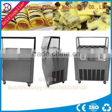 Square Fried Ice Cream Pan Ice Cream Machine ice cream roll machine