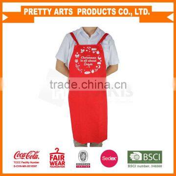 2015 promotion Christmas dinner apron for xmas