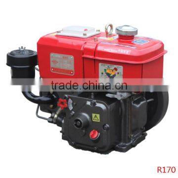 Small Tractors Single Cylinder Water Cooled Diesel Engine R170