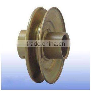 OEM Customized V&U belt pulley split pulley conveyor roller, wire cable pulley