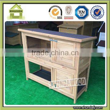 SDR020 Animal House Two-storey Double-decker Wooden Rabbit Cages photo-2