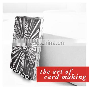 Blank Plastic CR80 hico magnetic card with barcode