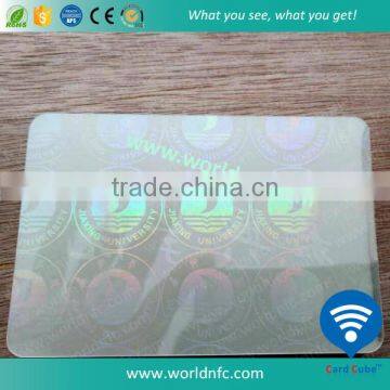 NTAG216 Chip PVC RFID Card Hologram Cards