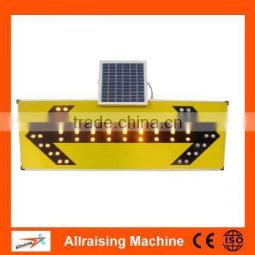 Aluminum Board Solar Led Safety Sign photo-2