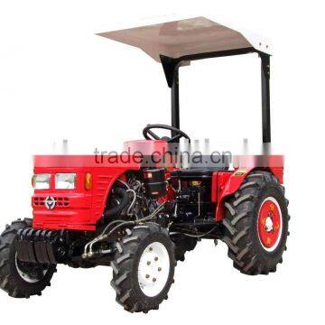 New Wheel Tractor with roll bar &sunshade,best price