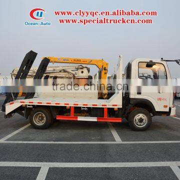 Sinotruk ACE Flat Tow Truck Platform for Sale To Transport Machines photo-4