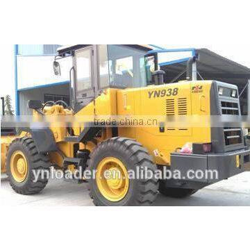 Wheel loader OEM supplier Mini wheel loader YN938 SHAN DONG Yineng Luneng machinery LN YN CE APPROVED