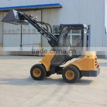 W6FD08 wheel loader 1 ton with 24.5kw Kubota/Perkins engine