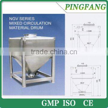 NGV Series drum mixer Circulation concrete mixer drum for sale