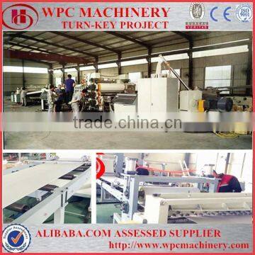Plastic WPC PVC Free Foamed Sheet Machine With CE photo-2