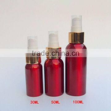 Wholesale 20ml-300ml Aluminum Cosmetic Packaging Lotion Bottles Aluminum Pump Bottles for Skincare Cream photo-4
