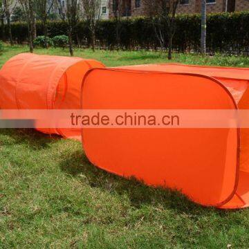 Square Design Easy Folding Kids Outdoor Pet Tunnel photo-5