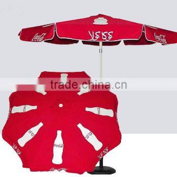 10 feet printing outdoor big cola umbrella