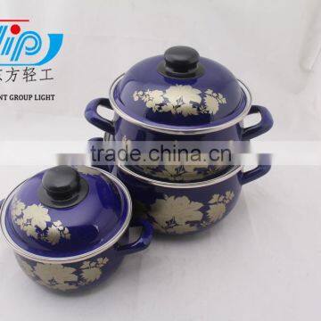 ENAMEL CASSEROLE DARK COLOR photo-5