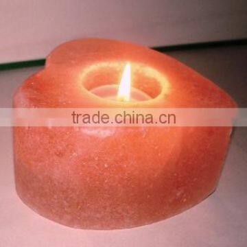 Himalayan Salt Heart Tea Lights/Aroma Tea Light Holders/Candle Holders