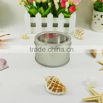 C307F metal clear top tin