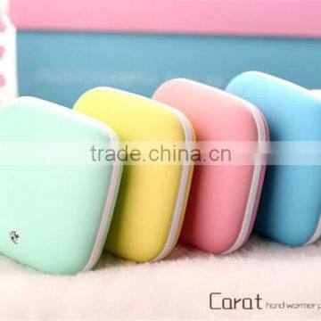 Creative Carat USB Charging Mobile Power Mini Double Sided Fever Convenient Hand Warmer Multifunctional Hand Warmer photo-4