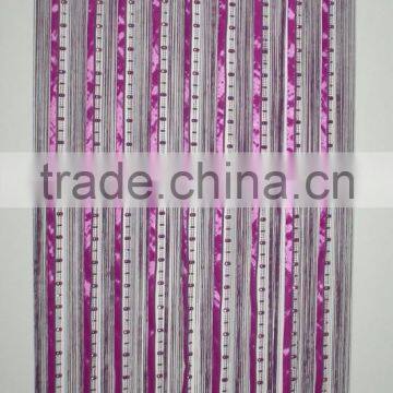 Bead Curtain With Purple Ribbon photo-2