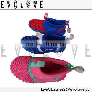 Colorful PVC skin-diving aqua shoes