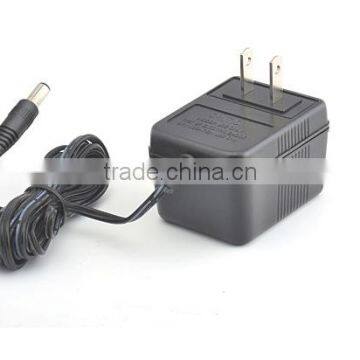 AC to AC Wall Adapter Transformer 12 Volt @ 1500mA Black Straight 2.1mm Female Plug photo-2