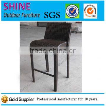 High Quality PE rattan Bar Stool Outdoor Furniture