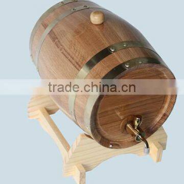 Coffee Wine Metal Tin Wooden Barrel Bucket photo-2