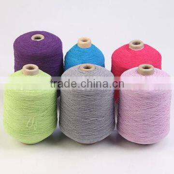 Dope Dyed Rubber Covered Spandex Yarn 90# Latex Rubber Yarn