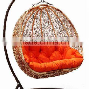 Poly rattan furniture rattan swing chair patio swing