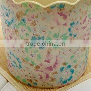 2015 New Beautiful Lace Shape Plastic Dustbin (small) photo-4