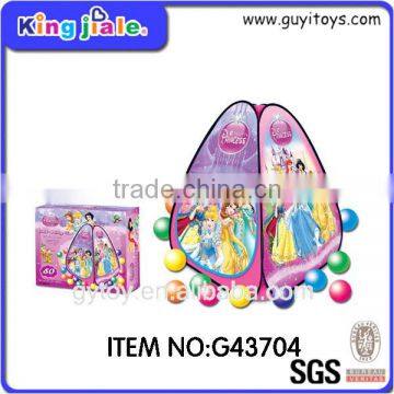 Cute cartoon design wholesale Children Princess Kids Play Tent