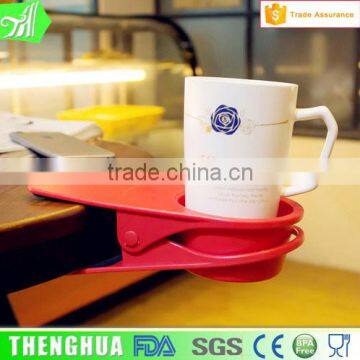 Custom Logo Plastic Table Cup Holder Coffee Drinklip Cup Holder Cilp photo-6